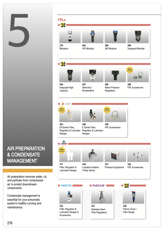 Air Preparation & Condensate Management